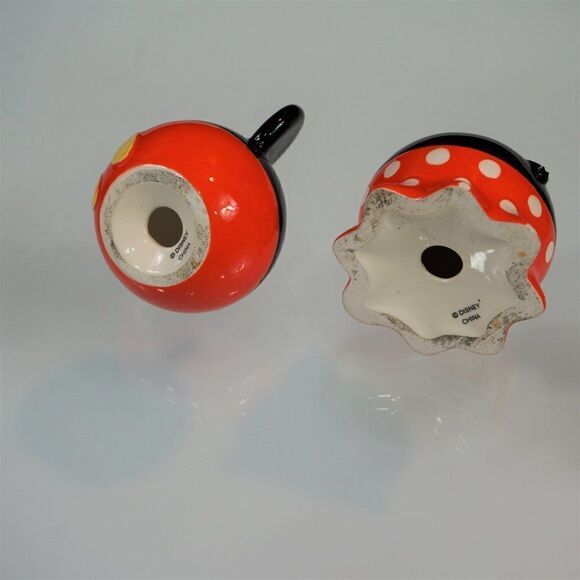 Broken Disney Salt Pepper Shakers For Mosaic Crafts Assemblage Creative Projects - Picture 6 of 6